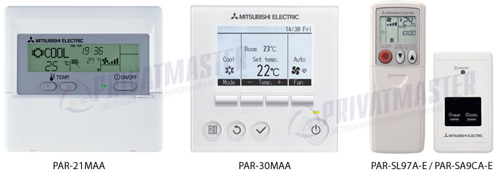 Пульты управления MITSUBISHI Electric